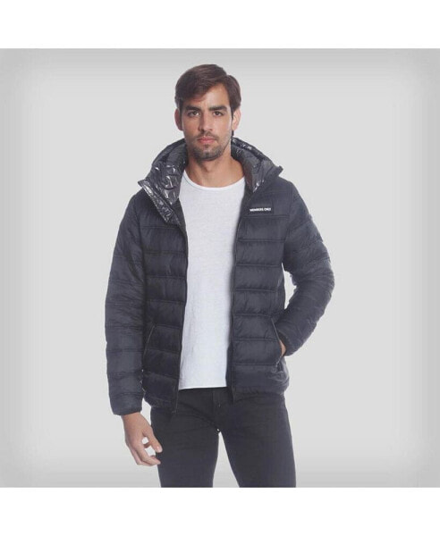 Men's Solid Packable Jacket