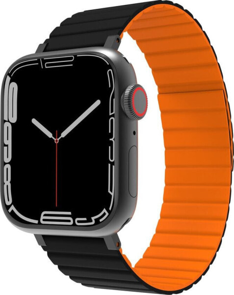 Jcpal Pasek JCPal FlexForm do Apple Watch Band Black/Orange (42/44/45mm)