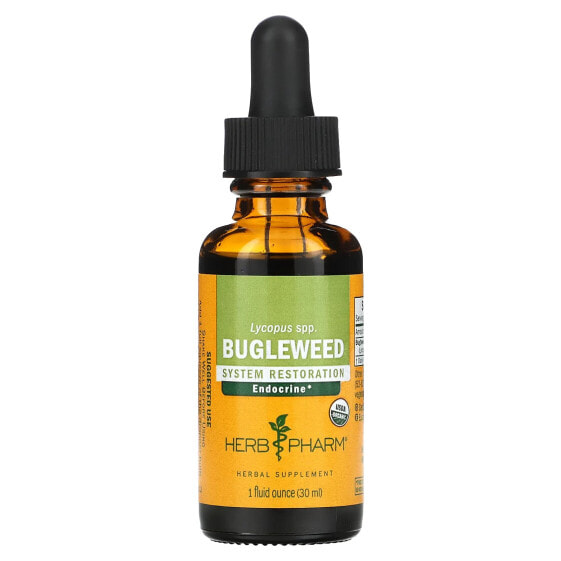 Травяной экстракт Bugleweed, 1 жидкая унция (30 мл) Herb Pharm