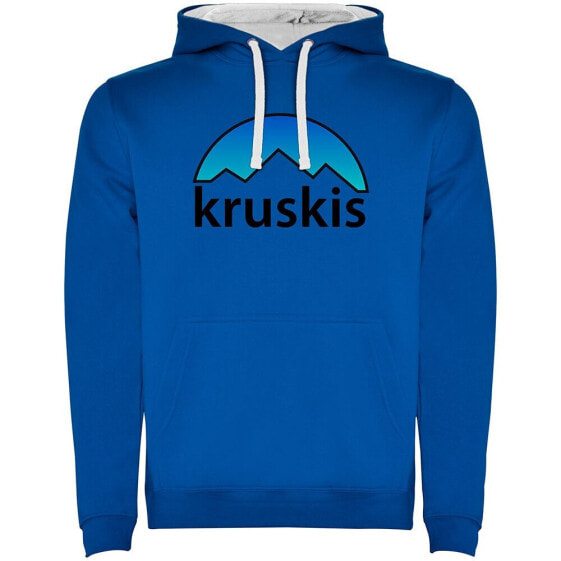 KRUSKIS Mountain Silhouette Two-Colour hoodie