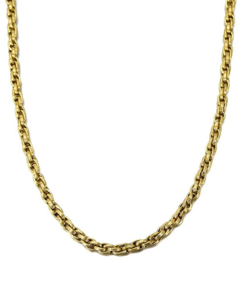 Triple Woven Link 22" Chain Necklace, Created for Macy's