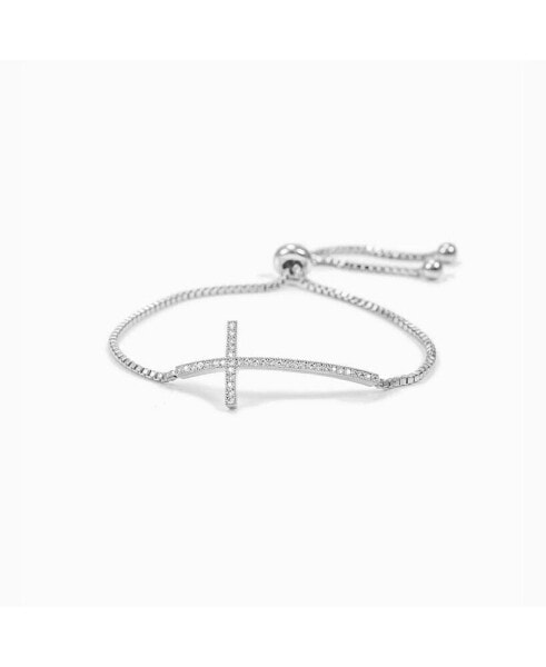 Horizontal Cross Adjustabel Bracelet