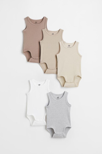 Боди H&M 5'li Cotton Touch