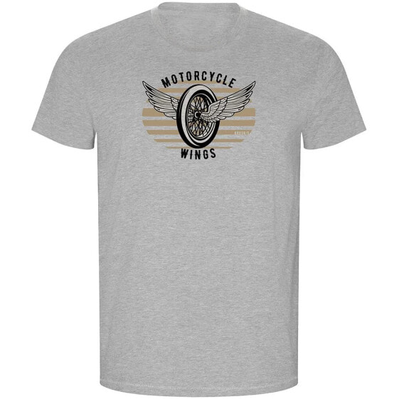 KRUSKIS Motorcycle Wings ECO short sleeve T-shirt