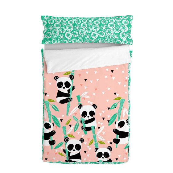 Детский комплект постельного белья Moshi Moshi Kids Panda garden Nordic sack 90x200 с набивкой