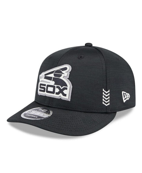 Men's Black Chicago White Sox 2024 Clubhouse Low Profile 59FIFTY Snapback Hat