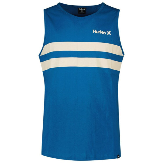 HURLEY Oceancare Stripes sleeveless T-shirt