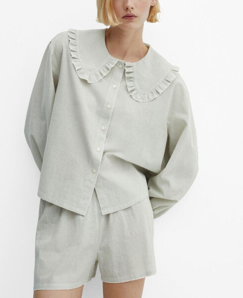 Пижама женская MANGO из хлопка двойной комплект