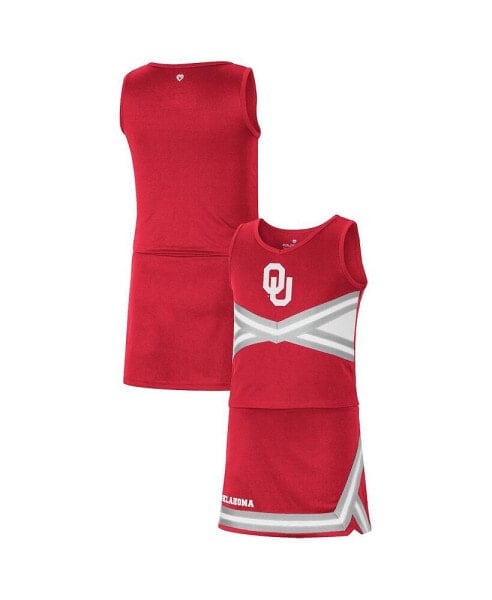 Спортивный костюм девочки Colosseum Oklahoma Sooners Crimson "Карусель"