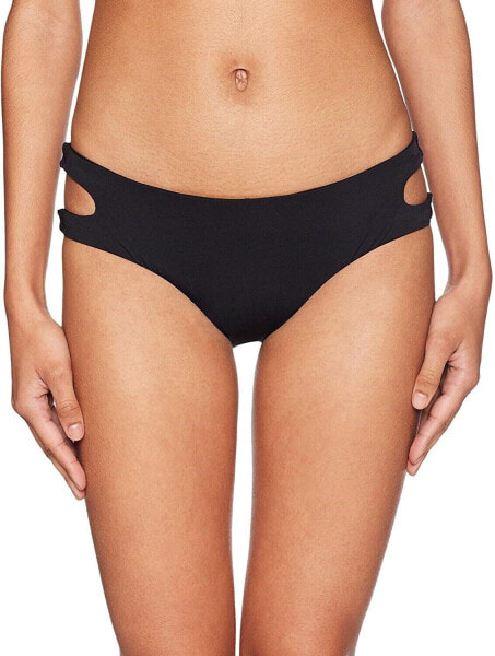 Bikini Lab Women's 173989 Cut Out Hipster Bikini Bottom Swimwear Size M