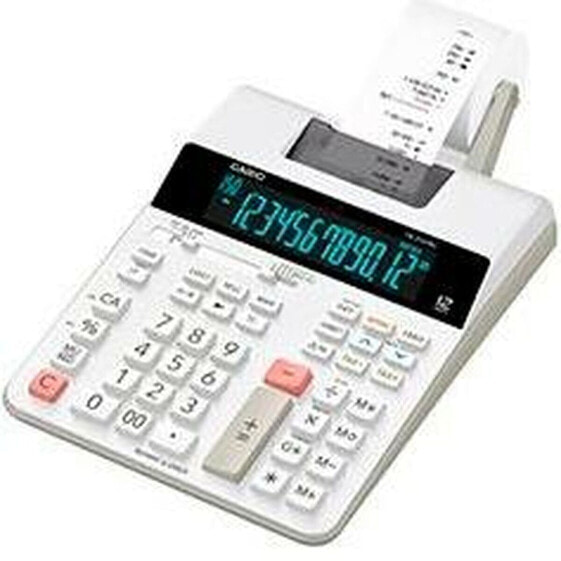 Печатный калькулятор Casio FR-2650RC Белый Черный/Белый