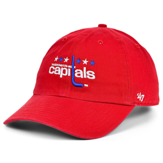 Бейсболка '47 Brand Washington Capitals CLEAN UP.