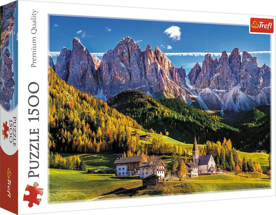 Trefl Puzzle 1500 Dolina Val di Funes Włochy 26163