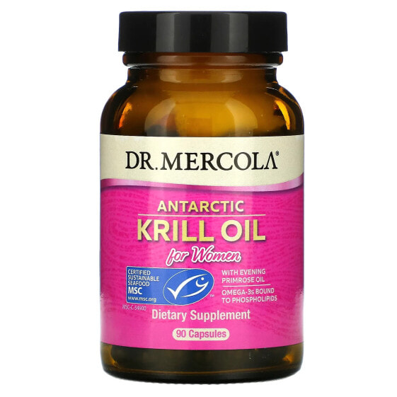 Antarctic Krill Oil with Evening Primrose Oil for Women, 90 Capsules