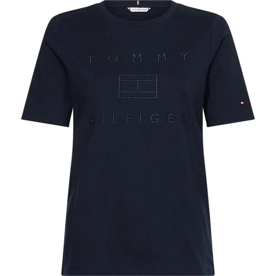 TOMMY HILFIGER Regular Metallic short sleeve T-shirt