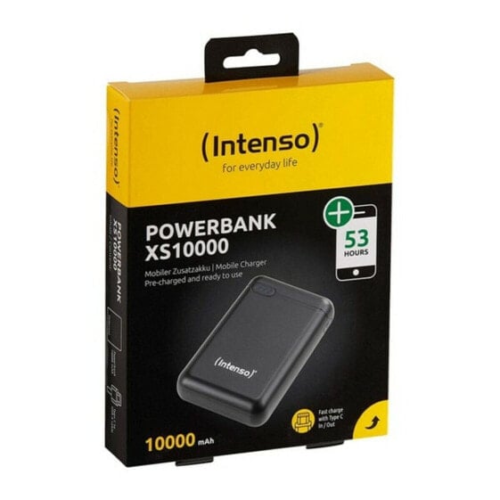 Чёрный внешний аккумулятор Intenso 7313530 10000 mAh