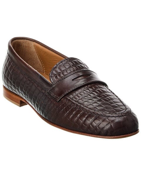 Alfonsi Milano Fancesca Leather Loafer Women's