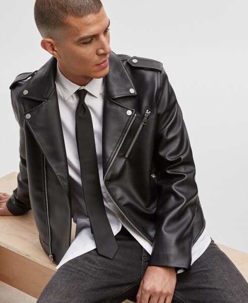 Men's Biker Jacket, Created for Macy's