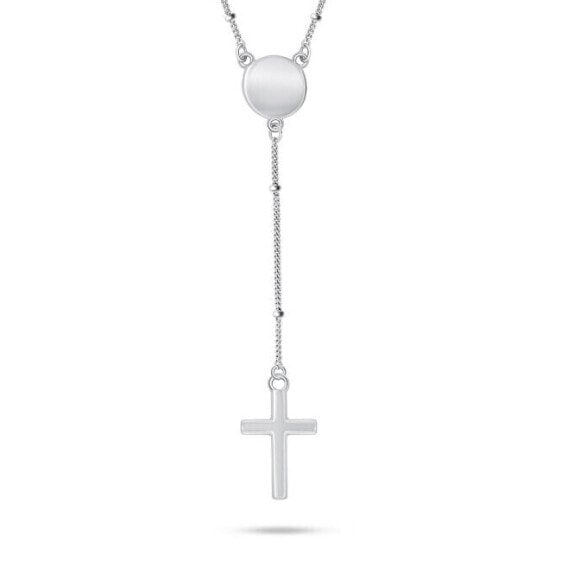 Timeless Silver Rosary NCL105W