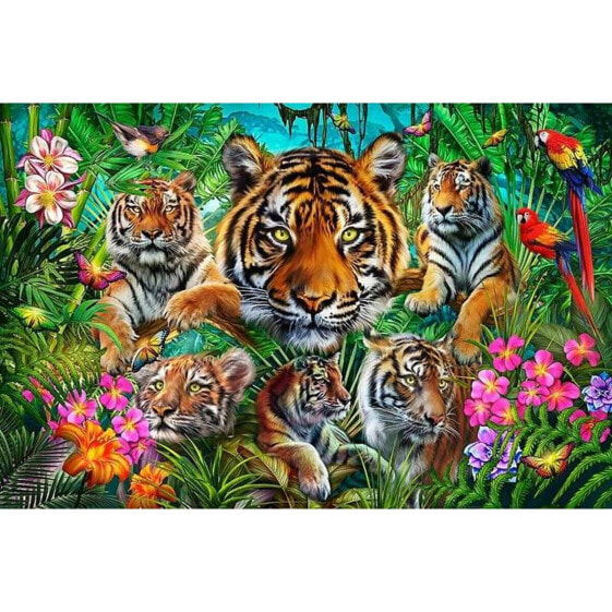 Пазл Educa Тигровая джунгли 500 элементов