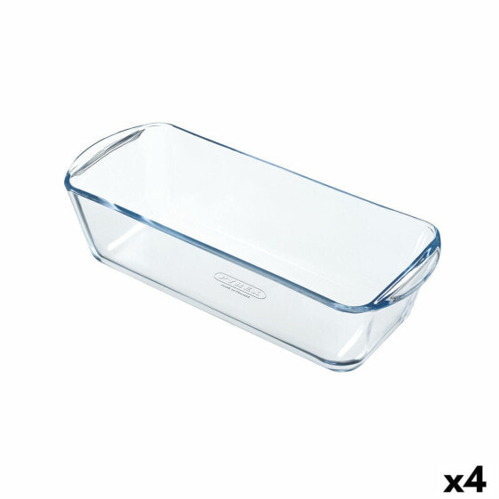 Форма для выпечки Pyrex Classic Vidrio Прямоугольный Прозрачный Cтекло 28 x 11 x 8 cm (4 штук)