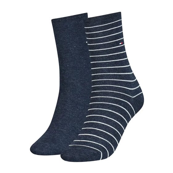 TOMMY HILFIGER Small Stripe Classic socks 2 pairs