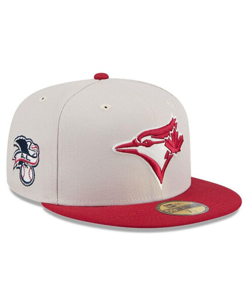 Men's Red Toronto Blue Jays 2024 Fourth of July 59FIFTY Fitted Hat