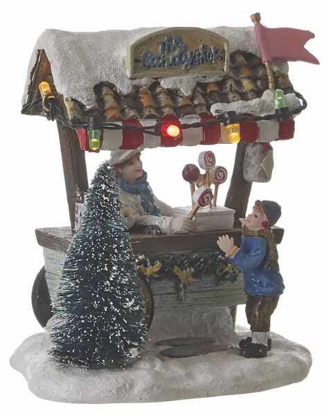 Weihnachtsdorf-Miniatur Süßigkeitenladen