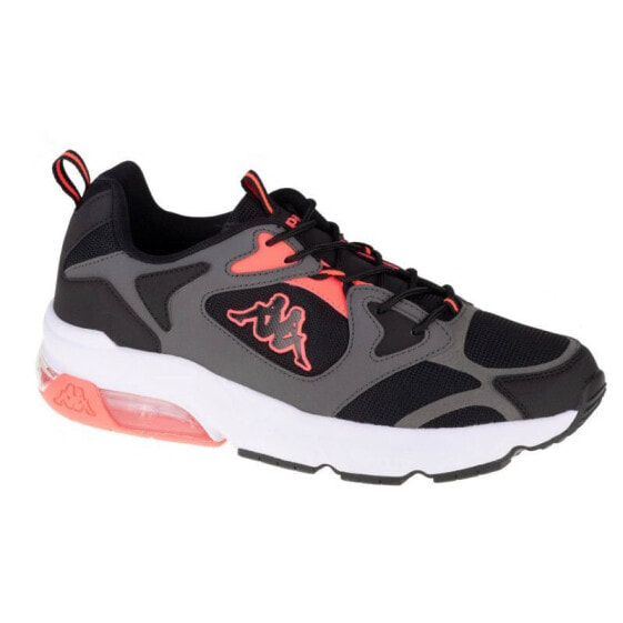 Мужские кроссовки спортивные для бега серые текстильные низкие с амортизацией Kappa Yero M 243003-1129 shoes