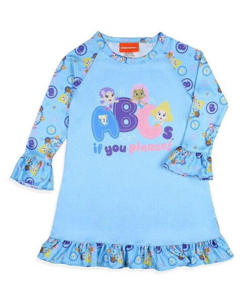 Toddler Girls Nickelodeon ABCs Sleep Pajama Nightgown