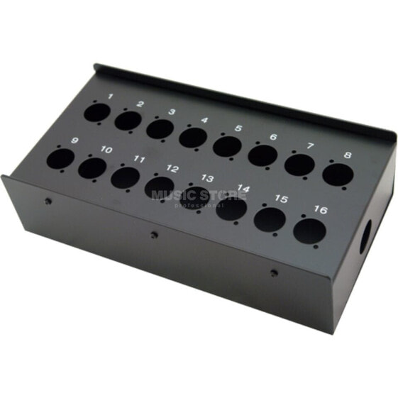 MUSIC STORE Stagebox - 16 / 16-Holes for Floor/Wall, D-Series