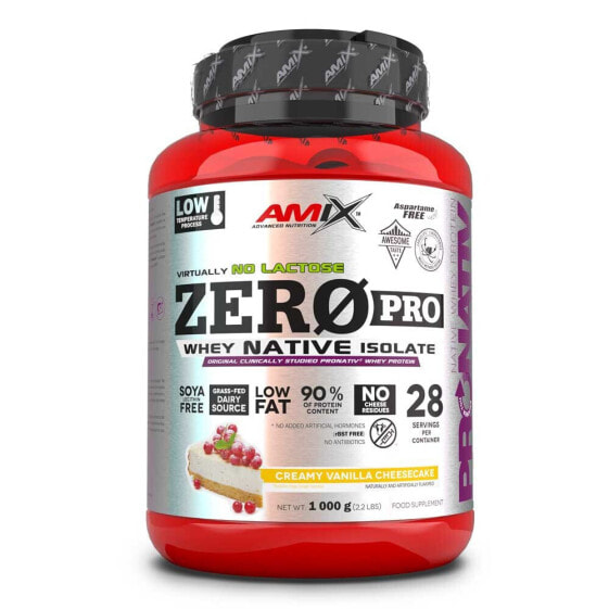 AMIX Zero Protein 1Kg Vanilla&Cheesecake Protein Supplement