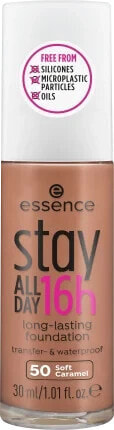 Foundation Stay All Day 16h Long-Lasting 50 Soft Caramel, 30 ml