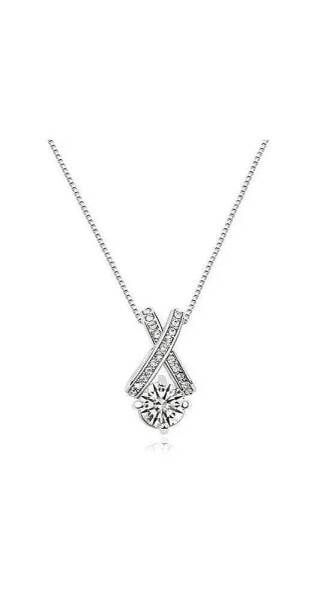 Hollywood Sensation xO Crystal Pendant Necklace