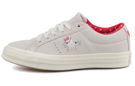 Кеды Converse One Star Ox Hello Kitty Grey 162937C