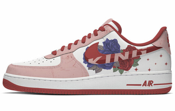Кроссовки Nike Air Force 1 Hand-Painted Rose Lady
