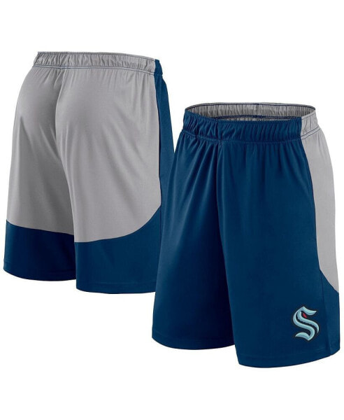 Men's Deep Sea Seattle Kraken Go Hard Shorts