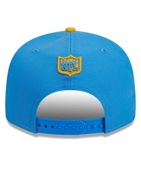 Men's Cream, Powder Blue Los Angeles Chargers 2023 Sideline Historic 9FIFTY Snapback Hat