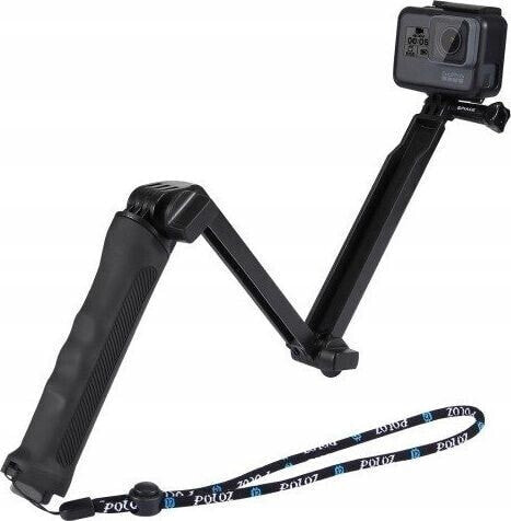 Puluz Uchwyt Trójramienny Grip Monopod Do Gopro /sjcam / Xiaomi