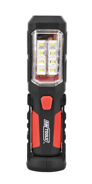AWTOOLS Освещение для мастерской 2в1 LED аккумуляторный магнит 3xAA 280 люмов
