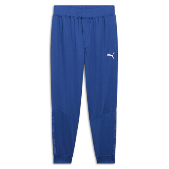 Puma Train Off Season Poly Jogger Pants Mens Blue Casual Athletic Bottoms 522139