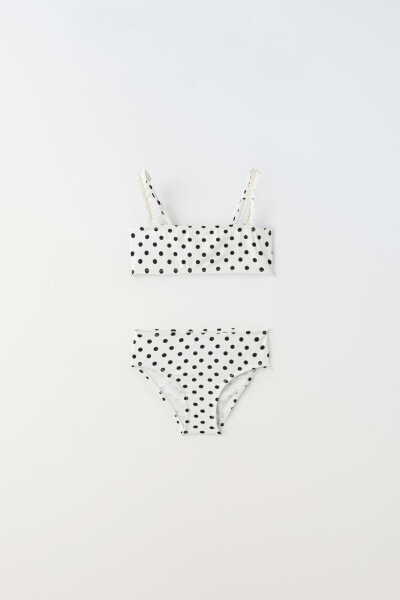 6-14 years/ polka dot bikini set