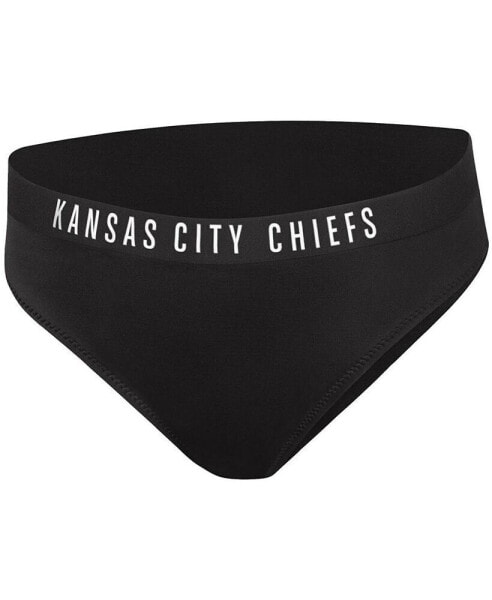 Women's Black Kansas City Chiefs All-Star Bikini Bottom