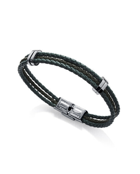 Stylish leather bracelet for men Magnum 1325P01016