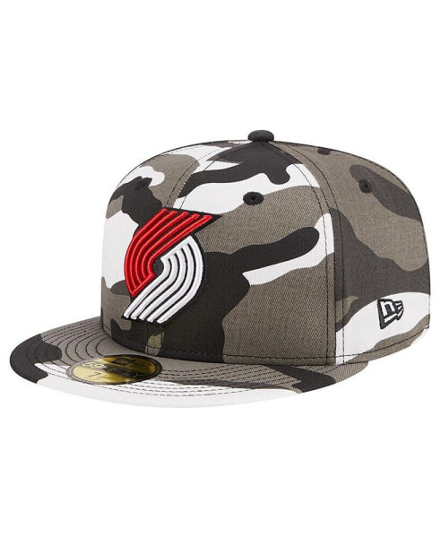 Men's Portland Trail Blazers Snow Camo 59FIFTY Fitted Hat