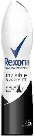 Rexona Invisible Black+White Antiperspirant Spray Невидимый антиперспирант-спрей  150 мл