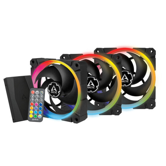 Arctic BioniX P120 A-RGB Pressure-optimised 120 mm Fan with A-RGB - Fan - 12 cm - 2300 RPM - 0.45 sone - 48 cfm - 81.55 m³/h