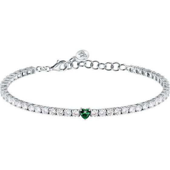 Romantic Tesori Heart Silver Bracelet SAIW169