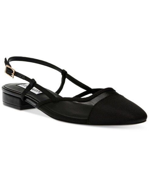 Women's Belinda Cap-Toe Slingback Flats