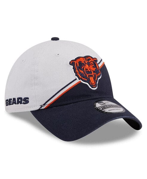 Men's White, Navy Chicago Bears 2023 Sideline 9TWENTY Adjustable Hat